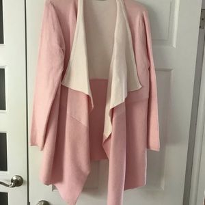 Drape front cardigan